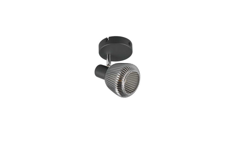 Trio Lighting Trio TARIFA plafondspot | E14 Fitting | mat zwart | Ø 10 cm | IP20 | excl. 1x E14 | max. 10W Trio Lighting Trio TARIFA plafondspot | E14 Fitting | mat zwart | Ø 10 cm | IP20 | excl. 1x E14 | max. 10W