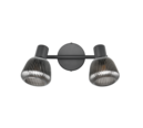 Trio Lighting Trio TARIFA ceiling spotlight | 2x E14 max 40W | black | Ø 25 cm | IP20 | 19 cm