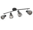 Trio Lighting Trio TARIFA ceiling spotlight | 4x E14 max 40W | black | Ø 70 cm | IP20 | 19 cm