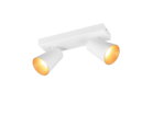 Trio Lighting Trio SHARP ceiling spotlight | 2x GU10 | chrome | Ø 28 cm | IP20 | 16 cm