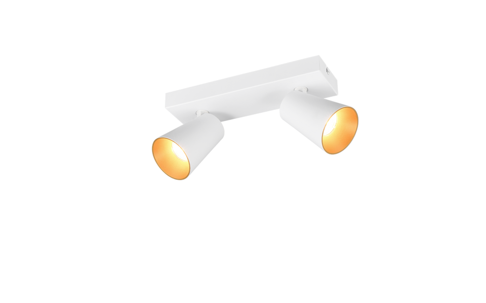 Trio Lighting Trio SHARP ceiling spotlight | 2x GU10 | chrome | Ø 28 cm | IP20 | 16 cm Trio Lighting Trio SHARP ceiling spotlight | 2x GU10 | chrome | Ø 28 cm | IP20 | 16 cm