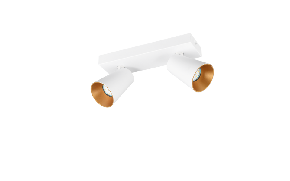 Trio Lighting Trio SHARP ceiling spotlight | 2x GU10 | chrome | Ø 28 cm | IP20 | 16 cm Trio Lighting Trio SHARP ceiling spotlight | 2x GU10 | chrome | Ø 28 cm | IP20 | 16 cm