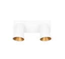Trio Lighting Trio SHARP plafondspot | GU10 Fitting | wit mat | Ø 8 cm | IP20 | excl. 2x GU10 | max. 10W