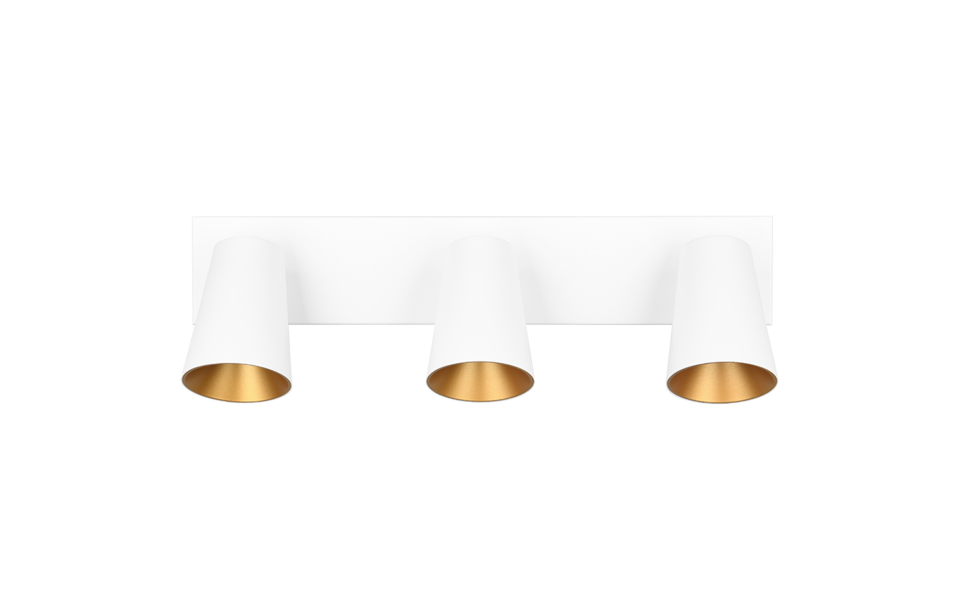 Trio Lighting Trio SHARP ceiling spotlight | 3x GU10 | chrome | Ø 46 cm | IP20 | 16 cm