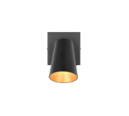 Trio Lighting Trio SHARP ceiling spotlight | 1x GU10 | black | Ø 10 cm | IP20 | 10 cm