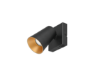 Trio Lighting Trio SHARP ceiling spotlight | 1x GU10 | black | Ø 10 cm | IP20 | 10 cm