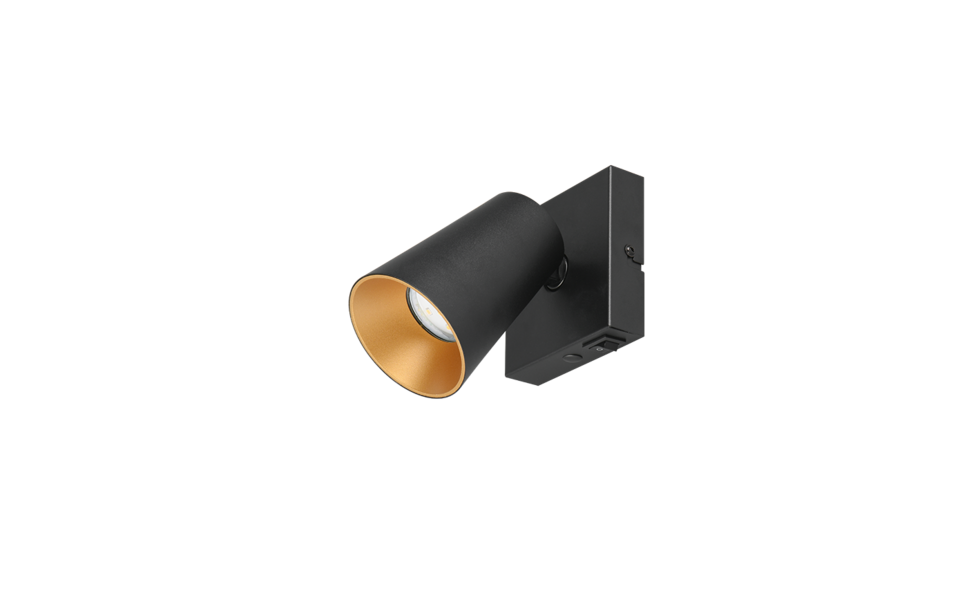 Trio Lighting Trio SHARP plafondspot | GU10 Fitting | mat zwart | Ø 8 cm | IP20 | excl. 1x GU10 | max. 10W Trio Lighting Trio SHARP plafondspot | GU10 Fitting | mat zwart | Ø 8 cm | IP20 | excl. 1x GU10 | max. 10W