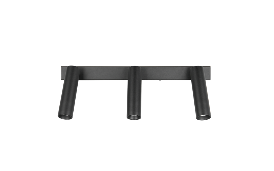 Trio Lighting Trio AMBALA ceiling spotlight | 3x 5W 500 lm 4000K | black | IP20 | 16.5 cm