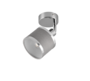 Trio Lighting Trio AROSA plafondspot | E14 Fitting | chroom met grijs | 10 x 16,5 cm | IP20 | excl. 1x E14 | max. 28W