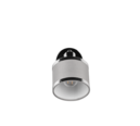 Trio Lighting Trio AROSA plafondspot | E14 Fitting | chroom met grijs | 10 x 16,5 cm | IP20 | excl. 1x E14 | max. 28W