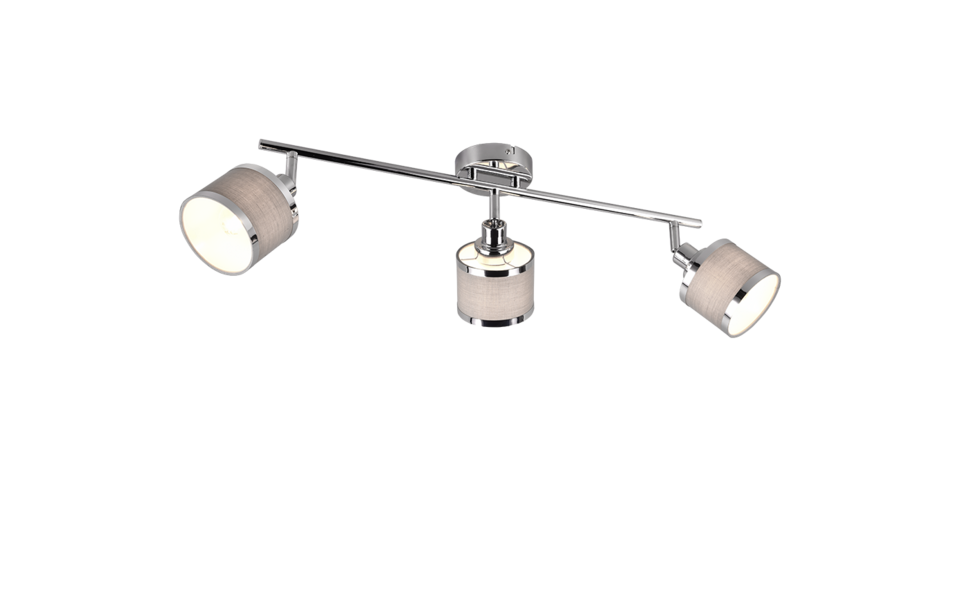 Trio Lighting Trio AROSA ceiling spotlight | 3x E14 max 40W | Ø 10 cm | IP20 | 66 cm Trio Lighting Trio AROSA ceiling spotlight | 3x E14 max 40W | Ø 10 cm | IP20 | 66 cm