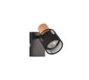 Trio Lighting Trio NANDINI ceiling spotlight | 1x E14 max 40W | black | Ø 7 cm | IP20 | 17 cm