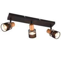 Trio NANDINI ceiling spotlight | E14 | black | Ø 45 cm | IP20