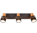 Trio Lighting Trio NANDINI ceiling spotlight | 3x E14 max 40W | black | Ø 45 cm | IP20 | 17 cm
