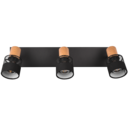 Trio Lighting Trio NANDINI ceiling spotlight | 3x E14 max 40W | black | Ø 45 cm | IP20 | 17 cm