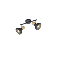 Trio LATIKA ceiling spotlight | E14 | black | Ø 10 cm | IP20