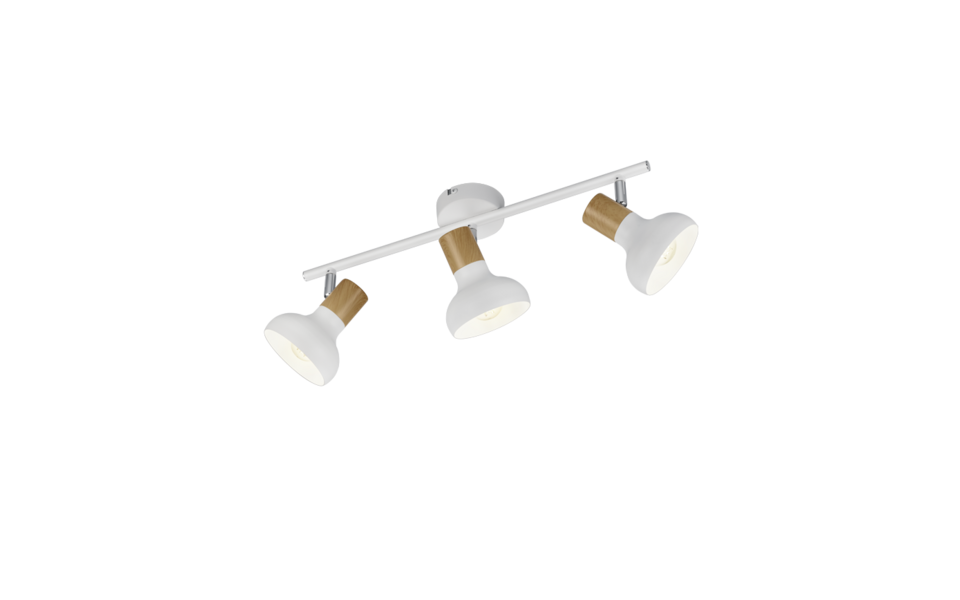 Trio Lighting Trio LATIKA ceiling spotlight | 3x E14 max 40W | chrome | Ø 10 cm | IP20