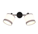 Trio Lighting Trio DAVOS plafondspot | E14 Fitting | chroom met wit | Ø 12 cm | IP20 | excl. 2x E14 | max. 10W