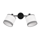 Trio Lighting Trio DAVOS plafondspot | E14 Fitting | chroom met wit | Ø 12 cm | IP20 | excl. 2x E14 | max. 10W