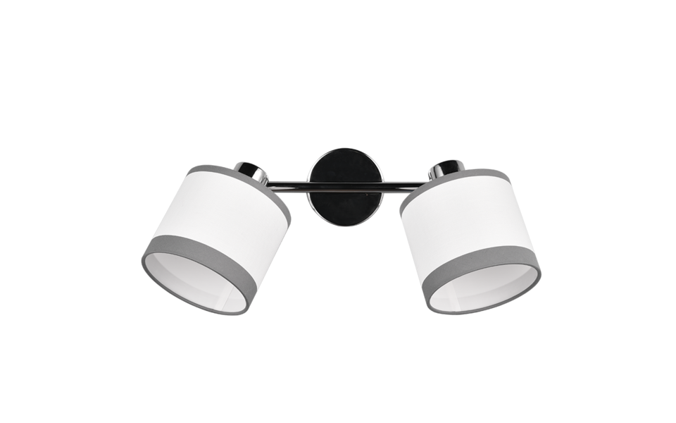 Trio Lighting Trio DAVOS ceiling spotlight | 2x E14 max 40W | IP20 | 23 cm