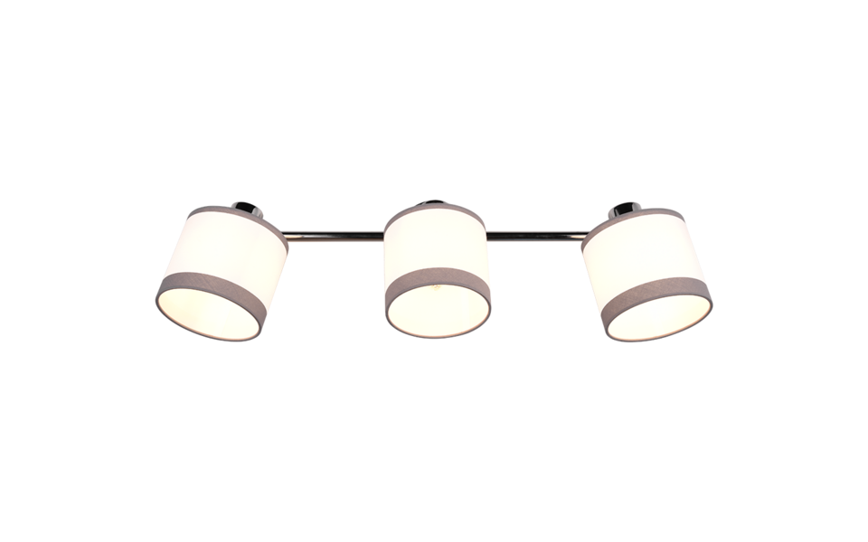 Trio Lighting Trio DAVOS ceiling spotlight | 3x E14 max 40W | IP20 | 23 cm
