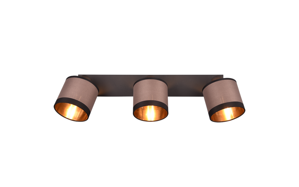 Trio Lighting Trio DAVOS ceiling spotlight | 3x E14 max 40W | IP20 | 21.5 cm Trio Lighting Trio DAVOS ceiling spotlight | 3x E14 max 40W | IP20 | 21.5 cm