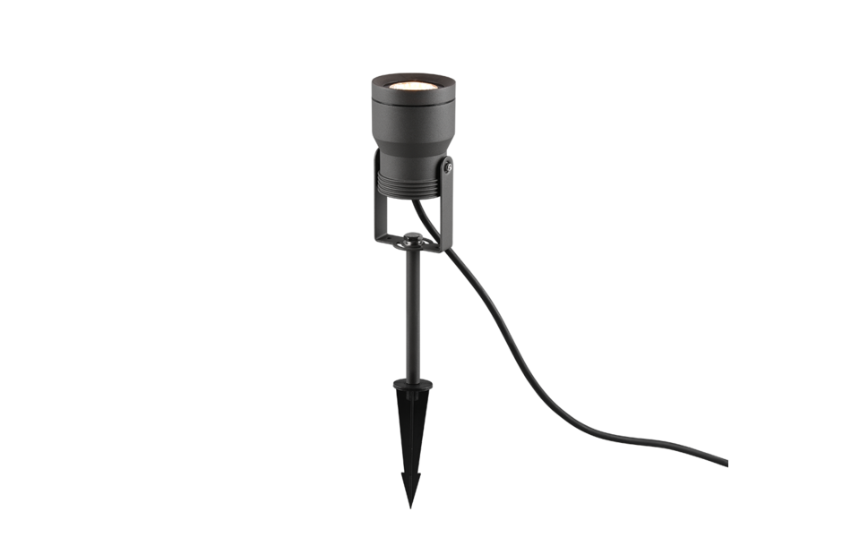 Trio Lighting Trio MAREB plafondspot | LED | antraciet | Ø 8 cm | IP65 | 1x 11W | 1000 lm | 3000K | niet dimbaar