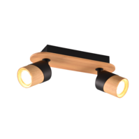 Trio ARUNI ceiling spotlight | GU10 | black | Ø 37 cm | IP20 Trio ARUNI ceiling spotlight | GU10 | black | Ø 37 cm | IP20