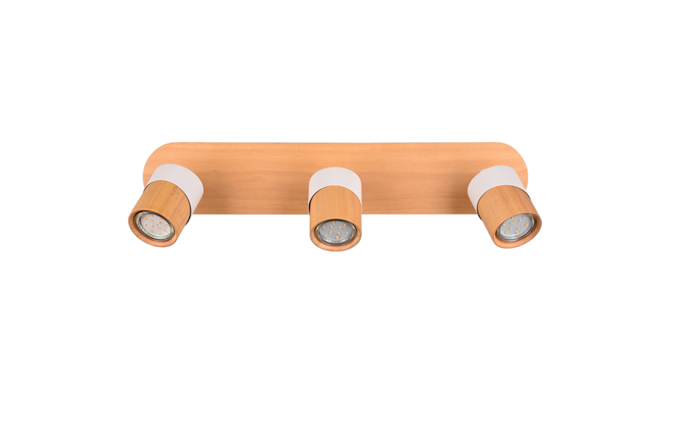 Trio Lighting Trio ARUNI ceiling spotlight | 3x GU10 | chrome | Ø 34 cm | IP20 | 14.5 cm