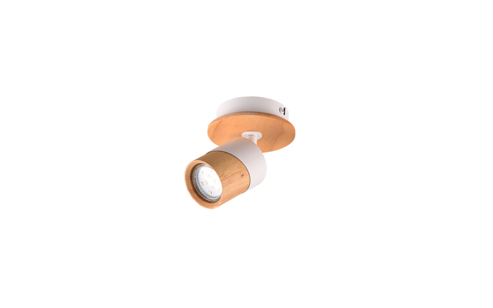 Trio Lighting Trio ARUNI ceiling spotlight | 1x GU10 | chrome | Ø 11 cm | IP20 | 14.5 cm Trio Lighting Trio ARUNI ceiling spotlight | 1x GU10 | chrome | Ø 11 cm | IP20 | 14.5 cm