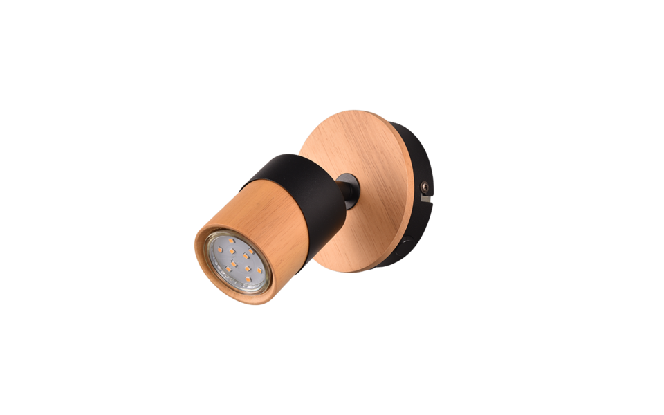 Trio Lighting Trio ARUNI ceiling spotlight | 1x GU10 | black | Ø 11 cm | IP20 | 14.5 cm Trio Lighting Trio ARUNI ceiling spotlight | 1x GU10 | black | Ø 11 cm | IP20 | 14.5 cm