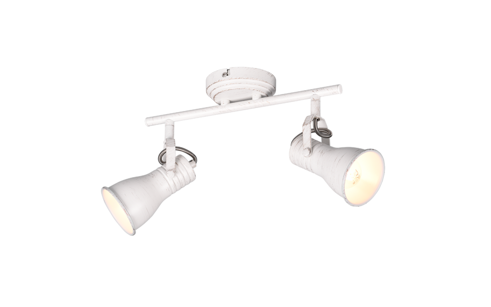 Trio Lighting Trio STEAM ceiling spotlight | 2x E14 max 40W | IP20 | 17.5 cm Trio Lighting Trio STEAM ceiling spotlight | 2x E14 max 40W | IP20 | 17.5 cm