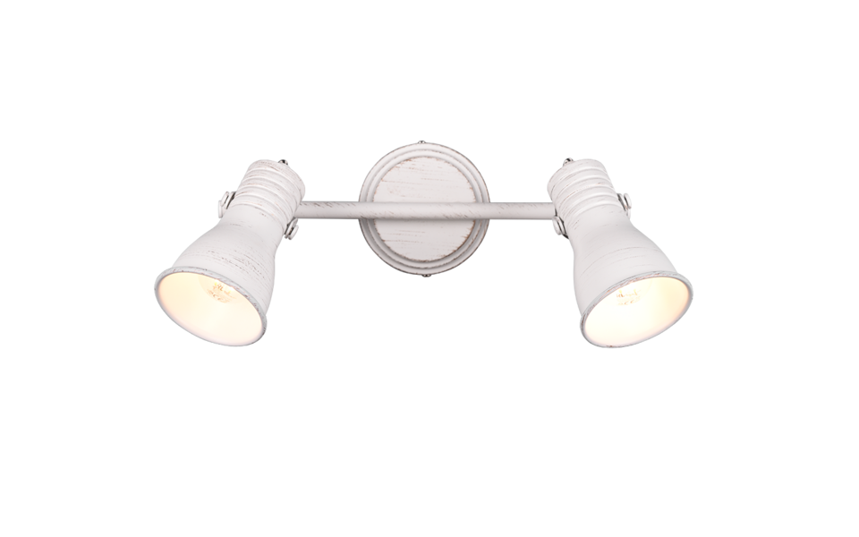 Trio Lighting Trio STEAM ceiling spotlight | 2x E14 max 40W | IP20 | 17.5 cm Trio Lighting Trio STEAM ceiling spotlight | 2x E14 max 40W | IP20 | 17.5 cm