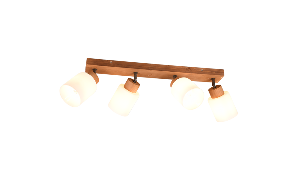 Trio Lighting Trio ASSAM ceiling spotlight | 4x E14 max 40W | Ø 60 cm | IP20 | 23.7 cm Trio Lighting Trio ASSAM ceiling spotlight | 4x E14 max 40W | Ø 60 cm | IP20 | 23.7 cm