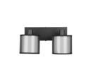 Trio Lighting Trio BURTON ceiling spotlight | 2x E14 max 40W | black | Ø 32.5 cm | IP20 | 19.5 cm