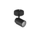 Trio Lighting Trio ANGELO plafondspot | GU10 Fitting | mat zwart | 10,5 x 9 cm | IP44 | excl. 1x GU10 | max. 5W