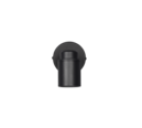 Trio Lighting Trio ANGELO plafondspot | GU10 Fitting | mat zwart | 10,5 x 9 cm | IP44 | excl. 1x GU10 | max. 5W