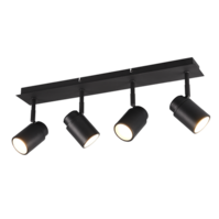 Trio ANGELO ceiling spotlight | GU10 | black | IP20 Trio ANGELO ceiling spotlight | GU10 | black | IP20