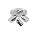 Trio Lighting Trio ANGELO plafondspot | GU10 Fitting | chroom | Ø 20 cm | IP44 | excl. 3x GU10 | max. 5W