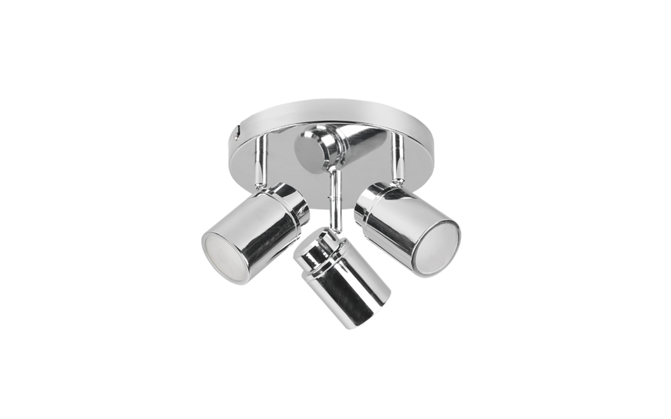 Trio Lighting Trio ANGELO ceiling spotlight | 3x GU10 | Ø 20 cm | IP20 | 15.5 cm