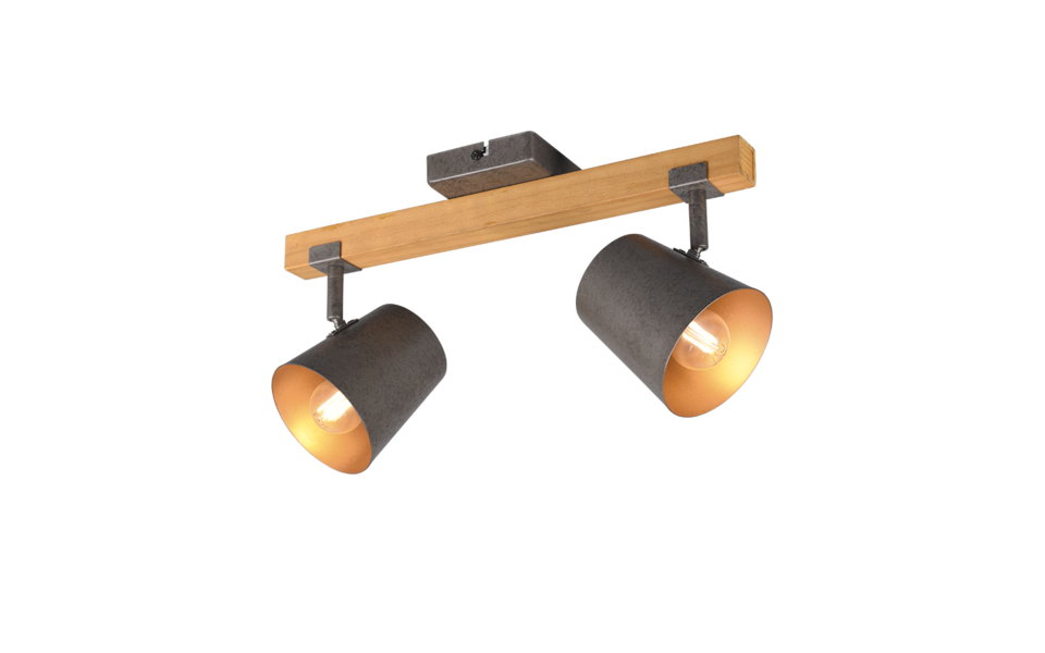 Trio Lighting Trio BELL ceiling spotlight | 2x E14 max 40W | IP20 | 23.2 cm
