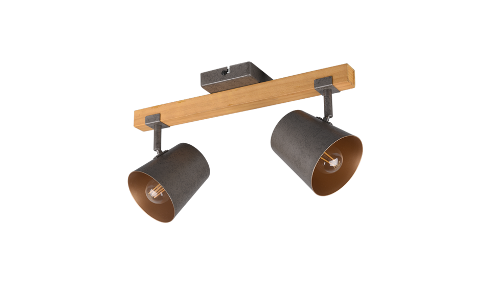Trio Lighting Trio BELL ceiling spotlight | 2x E14 max 40W | IP20 | 23.2 cm