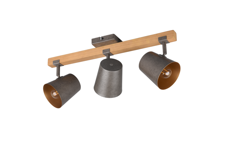 Trio Lighting Trio BELL ceiling spotlight | 3x E14 max 40W | IP20 | 23.2 cm