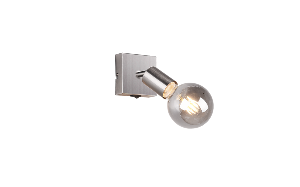 Trio Lighting Trio VANNES ceiling spotlight | 1x E27 max 40W | IP20 | 11.5 cm Trio Lighting Trio VANNES ceiling spotlight | 1x E27 max 40W | IP20 | 11.5 cm