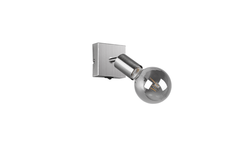 Trio Lighting Trio VANNES plafondspot | E27 Fitting | nikkel mat | 9 x 11,5 cm | IP20 | excl. 1x E27 | max. 10W Trio Lighting Trio VANNES plafondspot | E27 Fitting | nikkel mat | 9 x 11,5 cm | IP20 | excl. 1x E27 | max. 10W