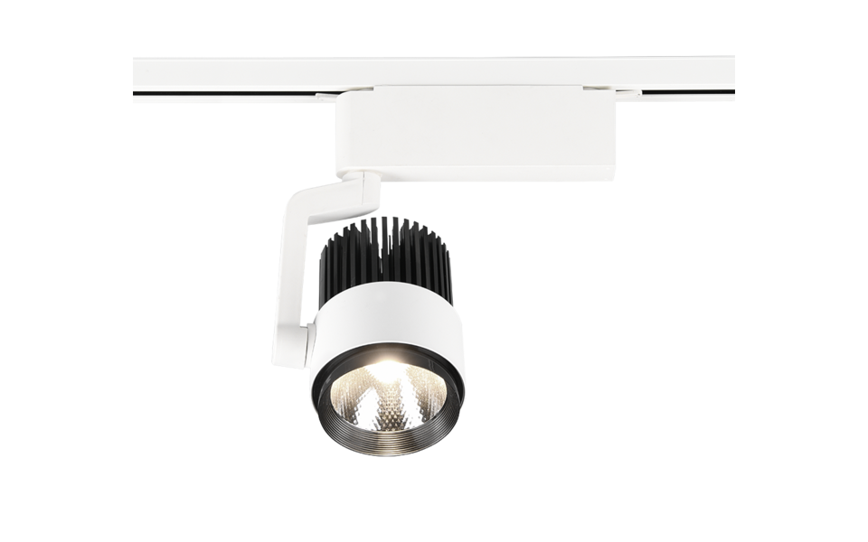 Trio Lighting Trio RADIATOR ceiling spotlight | 1x 15W 1270 lm 4000K | chrome | IP20 | 23 cm Trio Lighting Trio RADIATOR ceiling spotlight | 1x 15W 1270 lm 4000K | chrome | IP20 | 23 cm