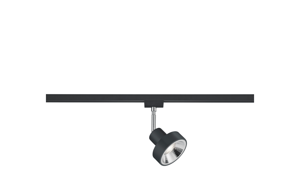 Trio Lighting Trio DUOLINE ceiling spotlight | 1x GU10 | black | IP20 | 20 cm Trio Lighting Trio DUOLINE ceiling spotlight | 1x GU10 | black | IP20 | 20 cm