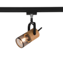 Trio Lighting Trio TOSH plafondspot | E14 Fitting | mat zwart | 15,3 x 7,5 cm | IP20 | excl. 1x E14 | max. 25W