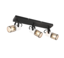 Trio Lighting Trio TOSH ceiling spotlight | 3x E14 max 40W | IP20 | 19.5 cm
