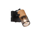Trio Lighting Trio TOSH plafondspot | E14 Fitting | mat zwart | 9 x 13,7 cm | IP20 | excl. 1x E14 | max. 15W